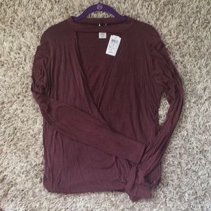 Windsor Tops - Windsor Plunging-v wrap top Windsor Tops - Windsor Plunging-v wrap top